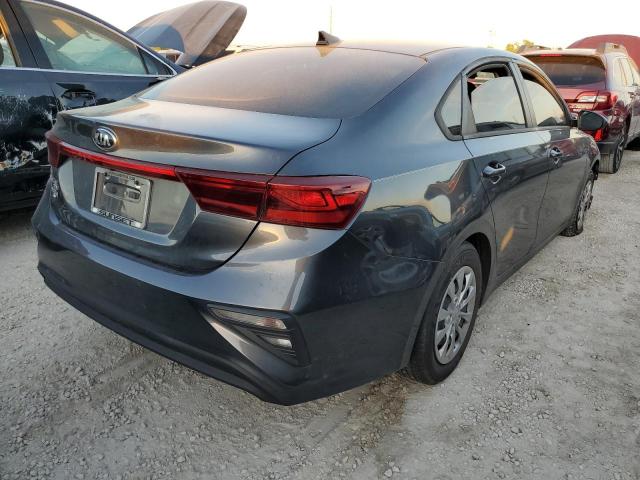 3KPF24AD9KE130513 - 2019 KIA FORTE FE CHARCOAL photo 4