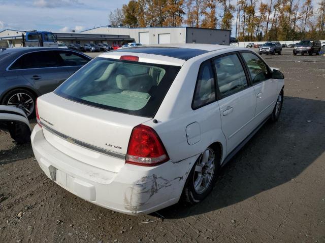 1G1ZT62824F242952 - 2004 CHEVROLET MALIBU MAX WHITE photo 4