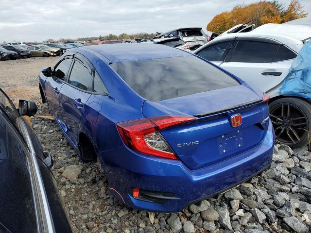 2HGFC2F89LH589562 - 2020 HONDA CIVIC SPOR BLUE photo 3