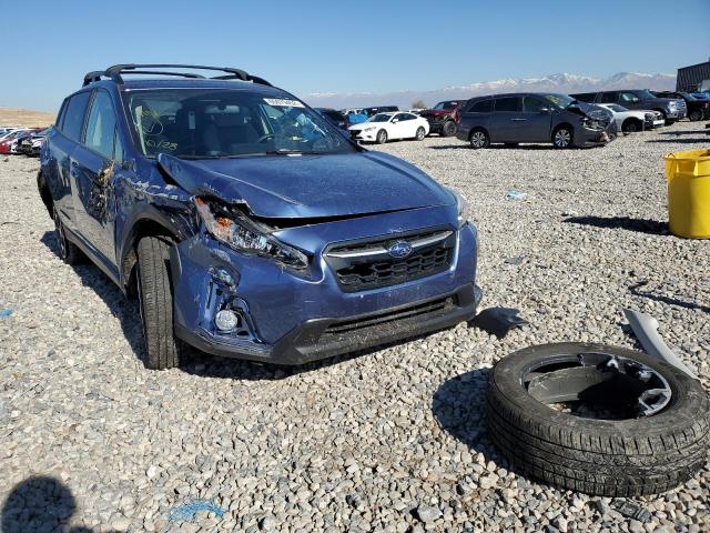 JF2GTABCXJ9348051 - 2018 SUBARU CROSSTREK BLUE photo 1