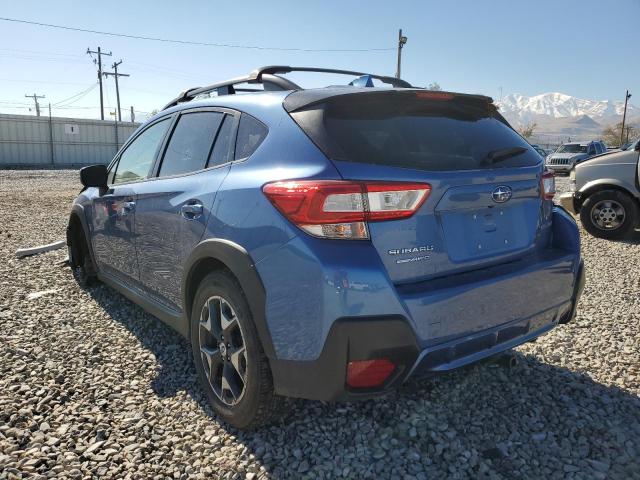 JF2GTABCXJ9348051 - 2018 SUBARU CROSSTREK BLUE photo 3