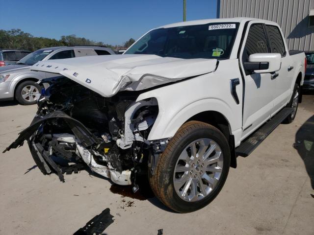 1FTFW1ED0MFD03826 - 2021 FORD F150 SUPER WHITE photo 2