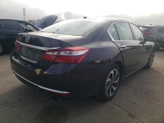 1HGCR2F84HA229624 - 2017 HONDA ACCORD EXL BLACK photo 4