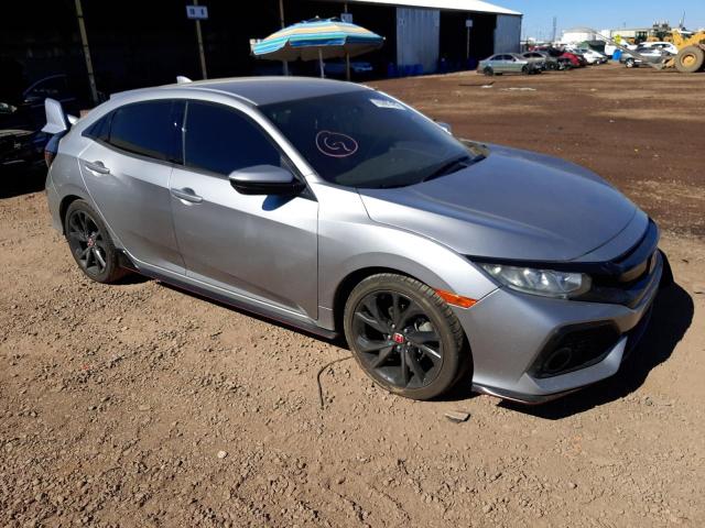 SHHFK7G49JU233110 - 2018 HONDA CIVIC SPOR SILVER photo 1