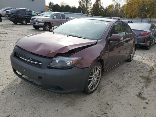 JTKDE177X60141736 - 2006 TOYOTA SCION TC ბურგუნდია ფოტო 2
