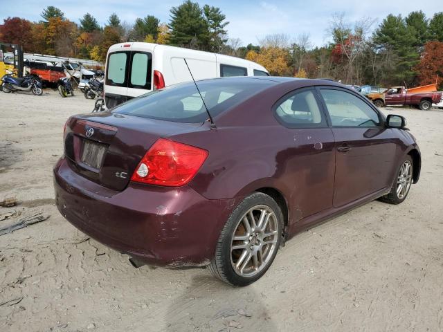 JTKDE177X60141736 - 2006 TOYOTA SCION TC ბურგუნდია ფოტო 4