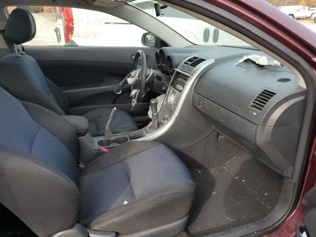 JTKDE177X60141736 - 2006 TOYOTA SCION TC ბურგუნდია ფოტო 5