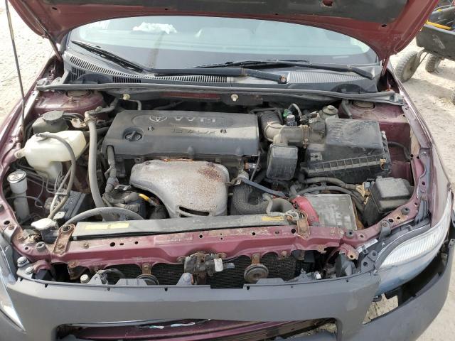 JTKDE177X60141736 - 2006 TOYOTA SCION TC ბურგუნდია ფოტო 7