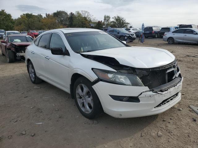 5J6TF2H53BL002554 - 2011 HONDA ACCORD CRO WHITE photo 1