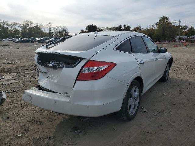 5J6TF2H53BL002554 - 2011 HONDA ACCORD CRO WHITE photo 4