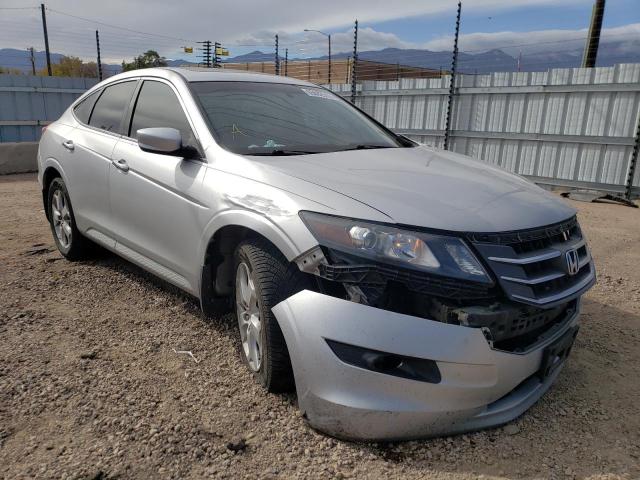 5J6TF2H56AL005883 - 2010 HONDA ACCORD CRO SILVER photo 1