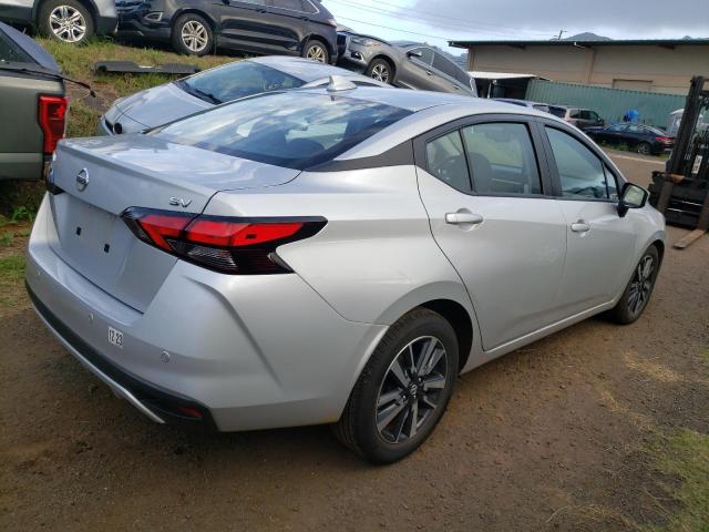 3N1CN8EV0ML914892 - 2021 NISSAN VERSA SV SILVER photo 4