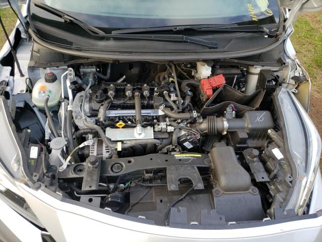 3N1CN8EV0ML914892 - 2021 NISSAN VERSA SV SILVER photo 7