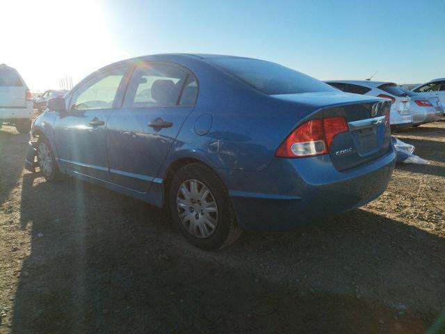 2HGFA16319H328794 - 2009 HONDA CIVIC VP BLUE photo 3