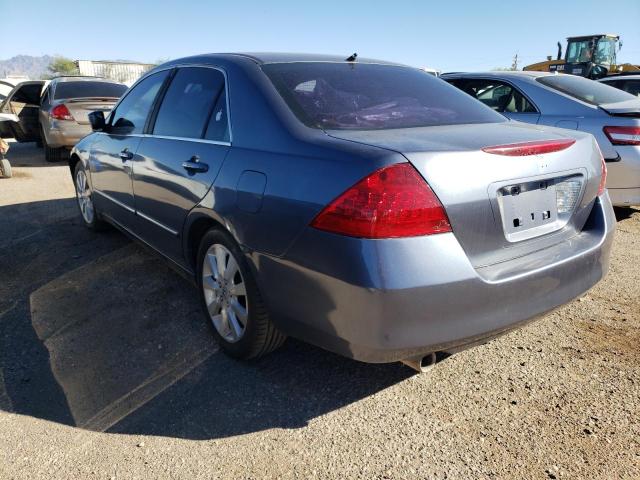 1HGCM66427A038513 - 2007 HONDA ACCORD SE BLUE photo 3