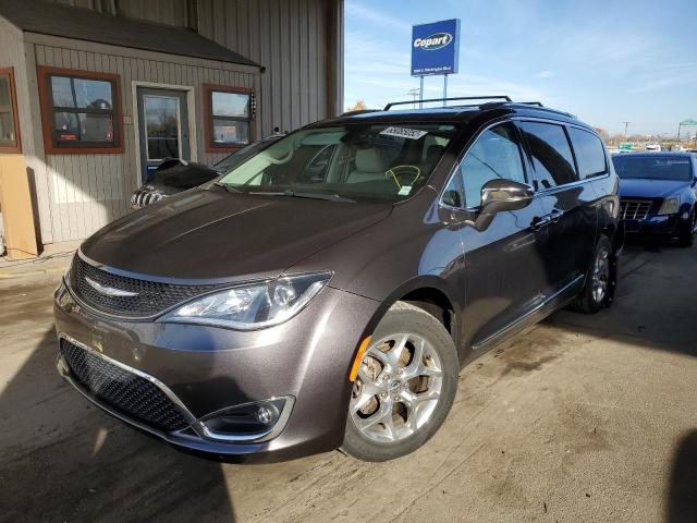 2C4RC1GG2HR533251 - 2017 CHRYSLER PACIFICA L GRAY photo 2
