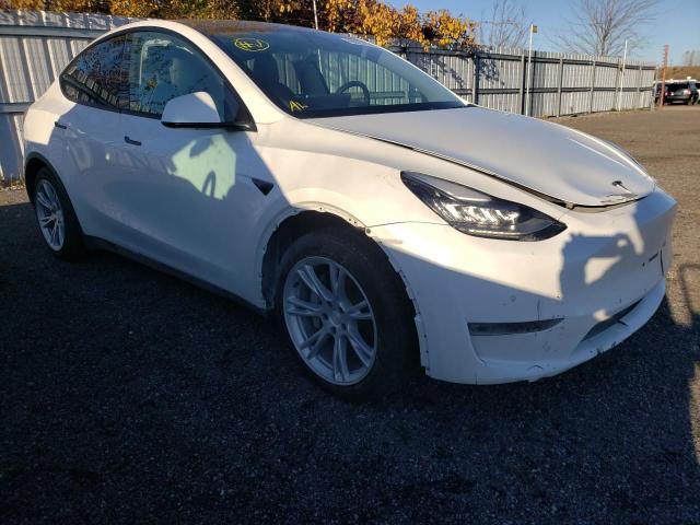 5YJYGDEE0LF044533 - 2020 TESLA MODEL Y Blanc photo 1