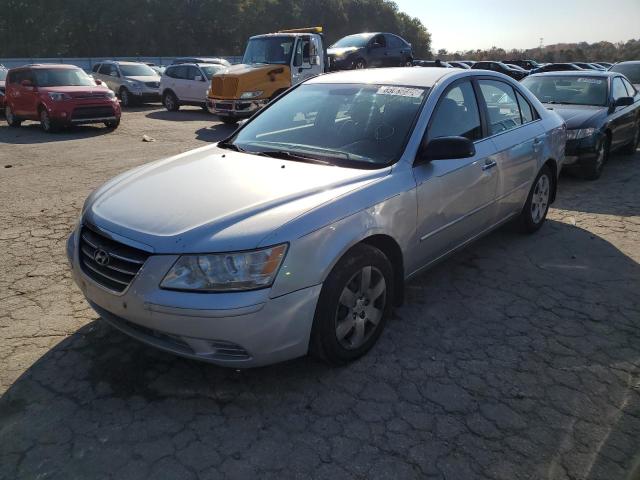 5NPET46C19H512565 - 2009 HYUNDAI SONATA GLS SILVER photo 2