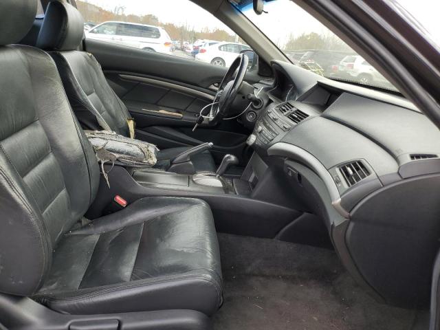 1HGCS22808A007611 - 2008 HONDA ACCORD EXL BLACK photo 5