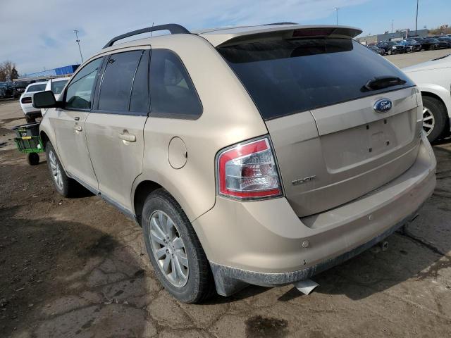 2FMDK49C17BB09586 - 2007 FORD EDGE SEL P GOLD photo 3