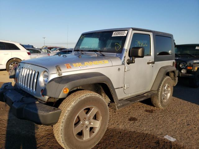 1J4AA2D10AL157411 - 2010 JEEP WRANGLER S SILVER photo 2