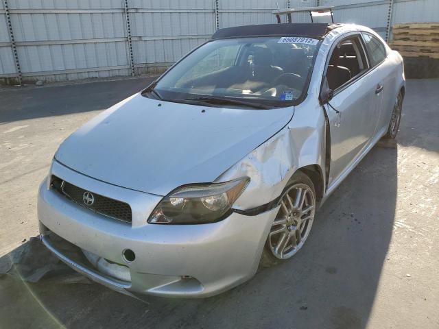 JTKDE177660072883 - 2006 TOYOTA SCION TC ვერცხლისფერი ფოტო 2