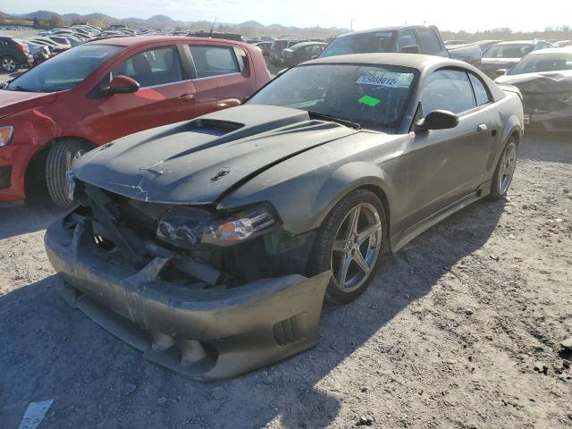 1FAFP42X93F320254 - 2003 FORD MUSTANG GT GRAY photo 2