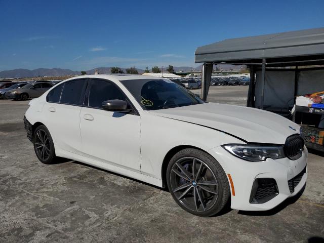 3MW5U7J09L8B30870 - 2020 BMW M340I WHITE photo 1