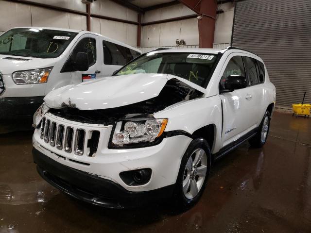 1J4NT1FB1BD245634 - 2011 JEEP COMPASS SP WHITE photo 2