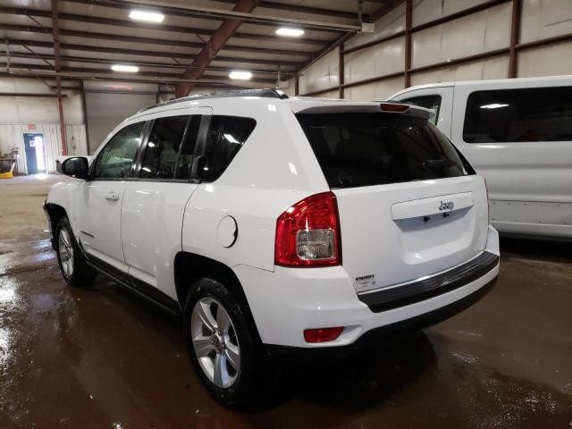 1J4NT1FB1BD245634 - 2011 JEEP COMPASS SP WHITE photo 3