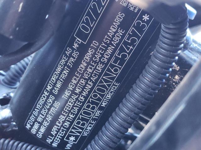 WB10B190XN6F54573 - 2022 BMW F 850 GS BLUE photo 10