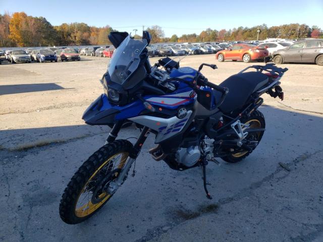 WB10B190XN6F54573 - 2022 BMW F 850 GS BLUE photo 2