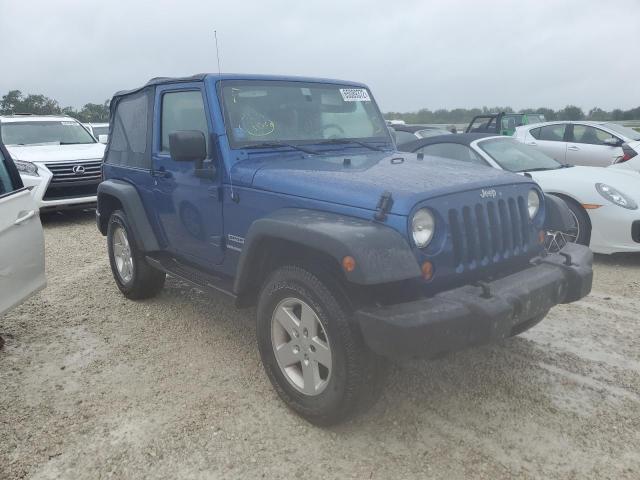 1J4AA2D15AL105773 - 2010 JEEP WRANGLER S BLUE photo 1