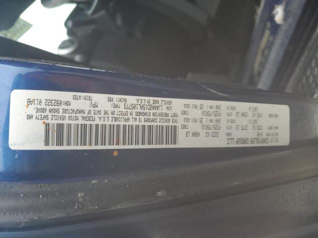 1J4AA2D15AL105773 - 2010 JEEP WRANGLER S BLUE photo 10