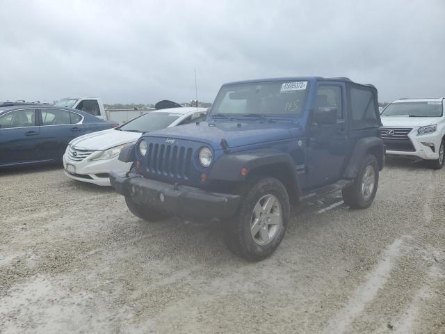 1J4AA2D15AL105773 - 2010 JEEP WRANGLER S BLUE photo 2