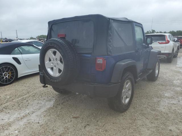 1J4AA2D15AL105773 - 2010 JEEP WRANGLER S BLUE photo 4