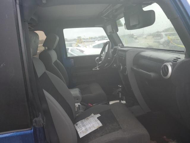 1J4AA2D15AL105773 - 2010 JEEP WRANGLER S BLUE photo 5