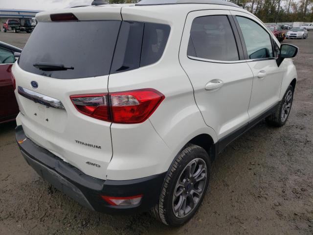 MAJ6S3KL0MC423555 - 2021 FORD ECOSPORT T WHITE photo 4