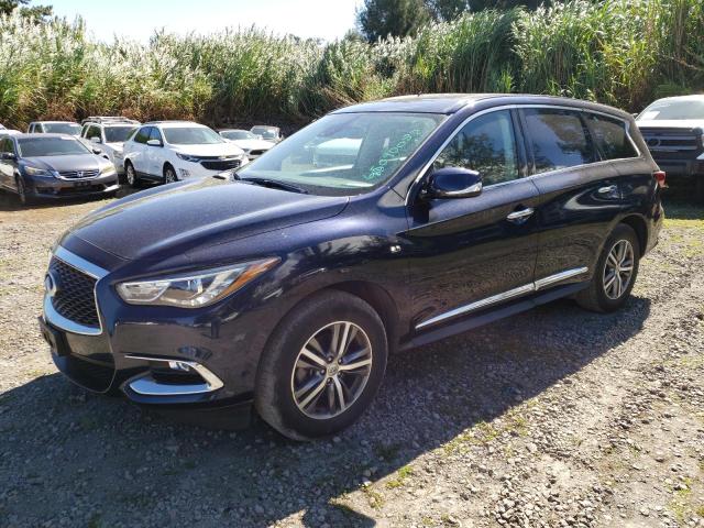 5N1DL0MN9LC527418 - 2020 INFINITI QX60 LUXE BLUE photo 2