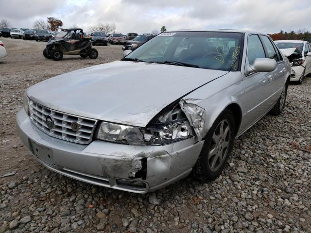 1G6KY549X1U248700 - 2001 CADILLAC SEVILLE SILVER photo 2