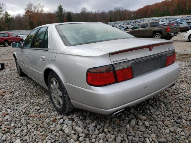 1G6KY549X1U248700 - 2001 CADILLAC SEVILLE SILVER photo 3