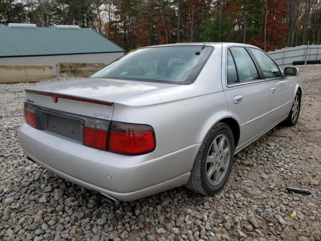 1G6KY549X1U248700 - 2001 CADILLAC SEVILLE SILVER photo 4