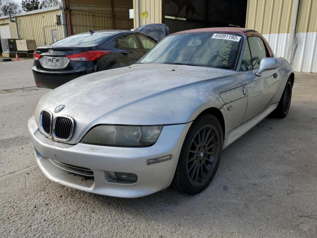 4USCN53442LL50527 - 2002 BMW Z3 3.0 SILVER photo 2