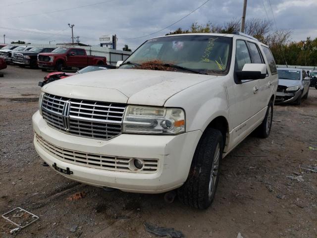 5LMFU27518LJ14846 - 2008 LINCOLN NAVIGATOR WHITE photo 9