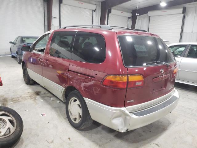 4T3ZF13C5XU138933 - 1999 TOYOTA SIENNA LE BURGUNDY photo 2