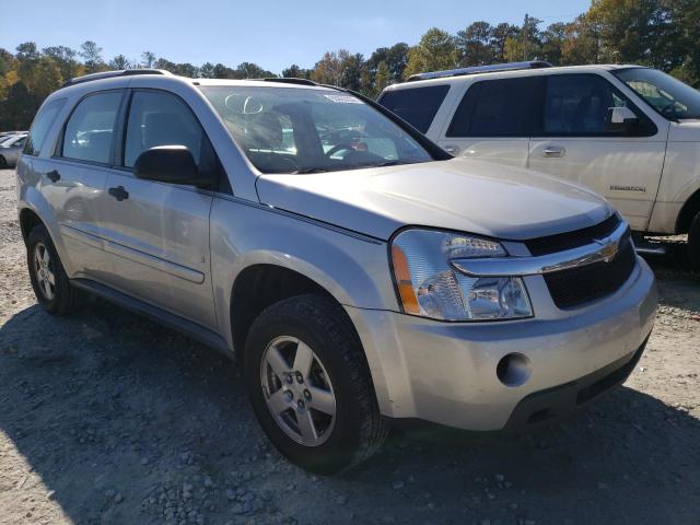 2CNDL13F286027763 - 2008 CHEVROLET EQUINOX SILVER photo 1