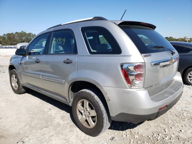 2CNDL13F286027763 - 2008 CHEVROLET EQUINOX SILVER photo 3