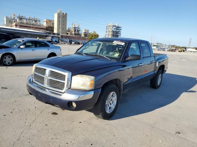 1D7HE48N15S237657 - 2005 DODGE DAKOTA QUA BLUE photo 2