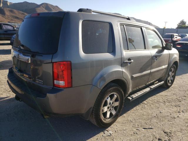 5FNYF4H99BB033207 - 2011 HONDA PILOT TOUR GRAY photo 4