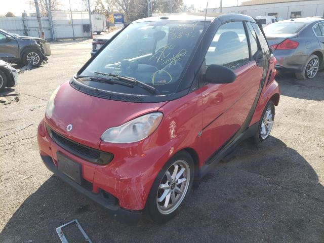 WMEEK31X09K298081 - 2009 SMART FORTWO PAS 红色 照片 2